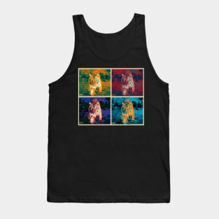 Tiger Pop Mix 2 Tank Top